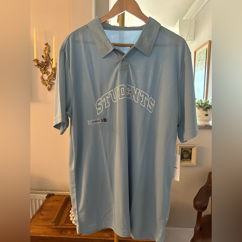 Blue Students Golf Shirt